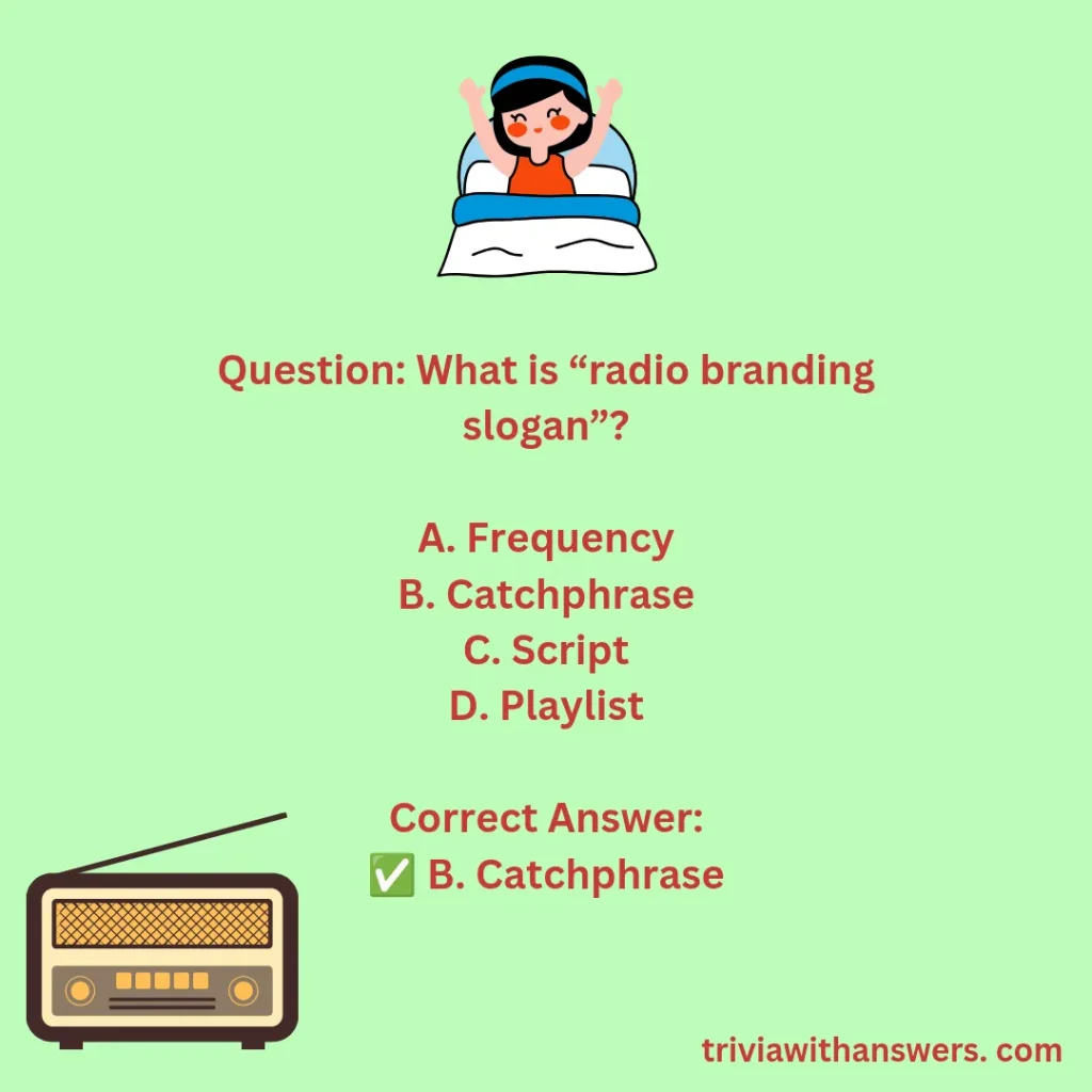 "Daily Radio Trivia Questions and Answers"
