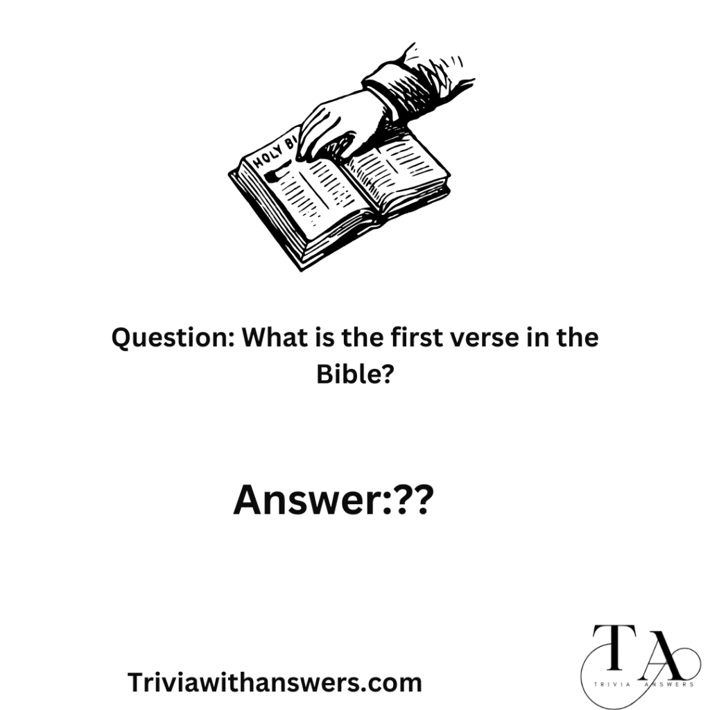 "Kjv Bible Quiz Questions and Answer"