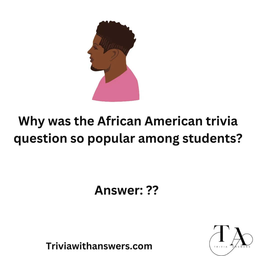 "African American Trivia Questions and Answers"
