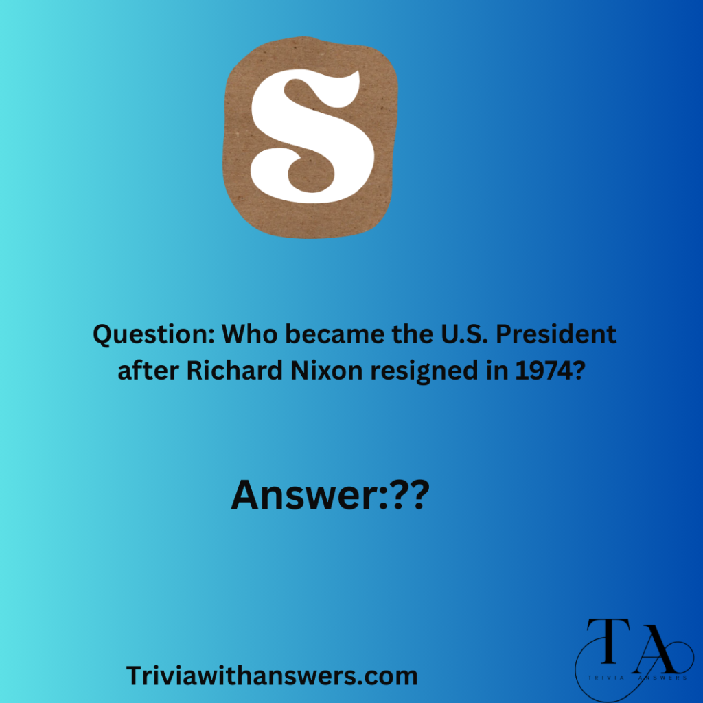 "1974 Trivia Questions and Answers"