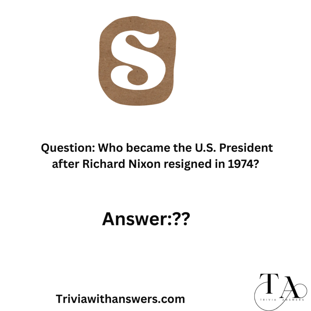 "1974 Trivia Questions and Answers"