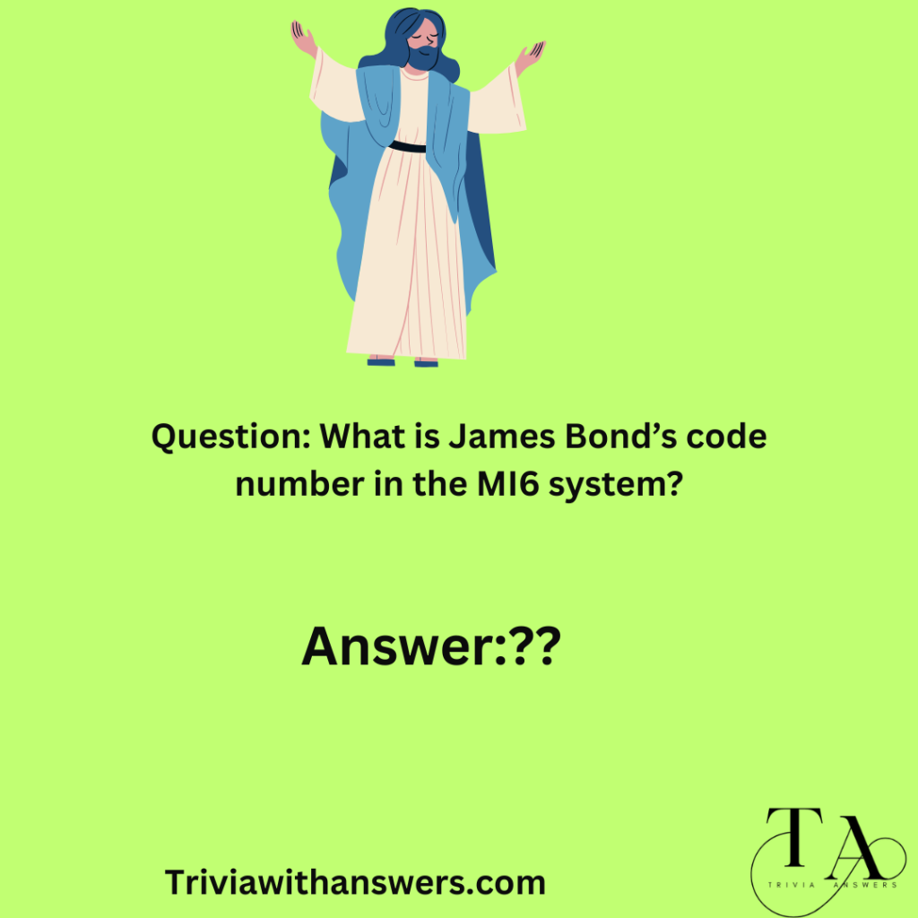 "James Bond Questions and Answers"