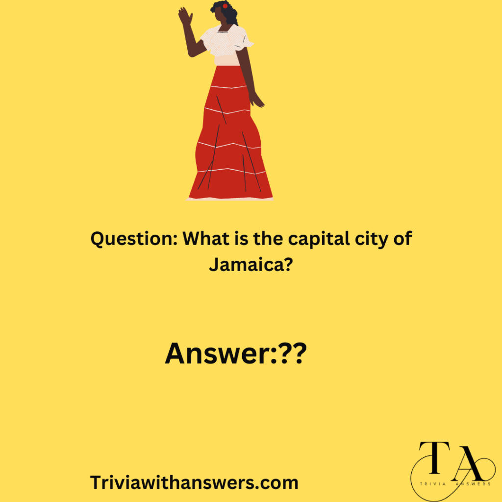 "Jamaican Questions and Answers"