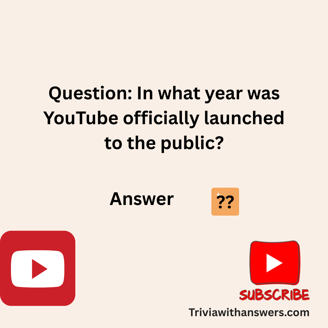 Trivia Intro Video 230+ YouTube Trivia Questions to Challenge & Entertain Fans - Trivia ...