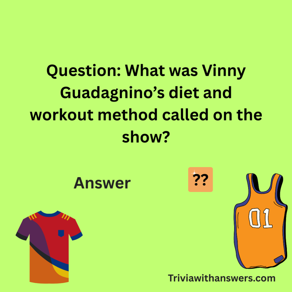 "Jersey Shore Trivia Questions and Answers"