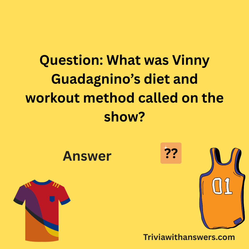 "Jersey Shore Trivia Questions and Answers"