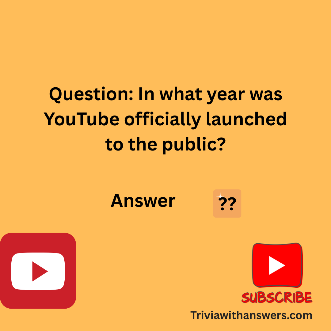 Youtube Video Question 230+ YouTube Trivia Questions to Challenge & Entertain Fans - Trivia ...