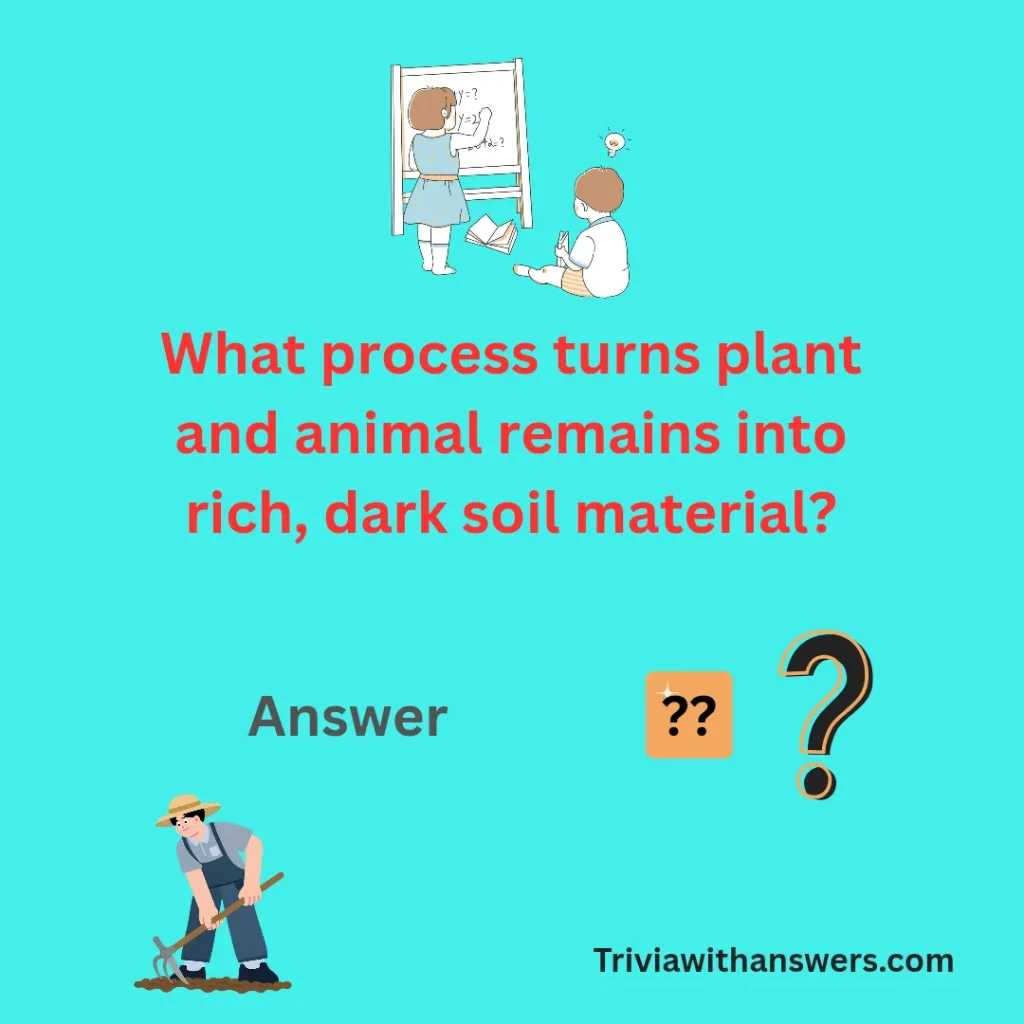 "Funny Soil Trivia Questions and Answers"