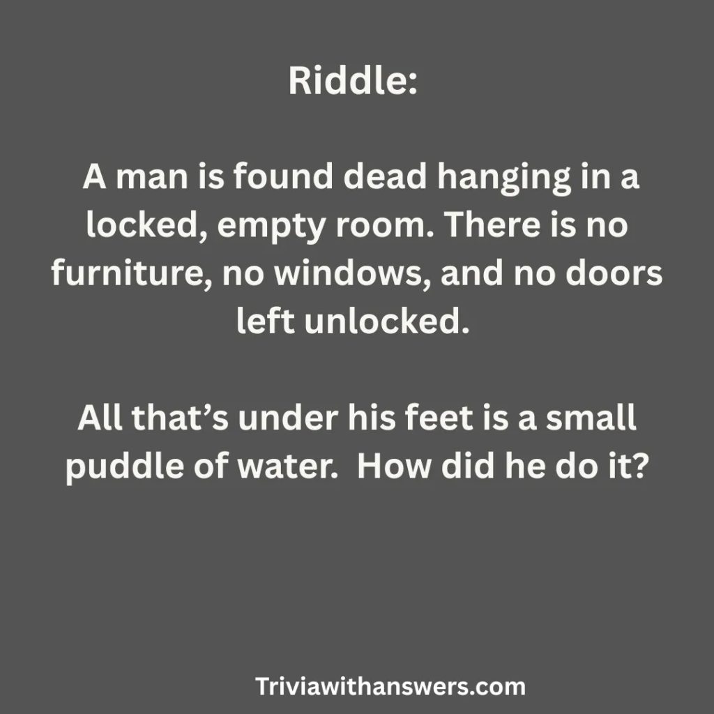 "Scavenger Hunt Riddles With Answers for Adults"