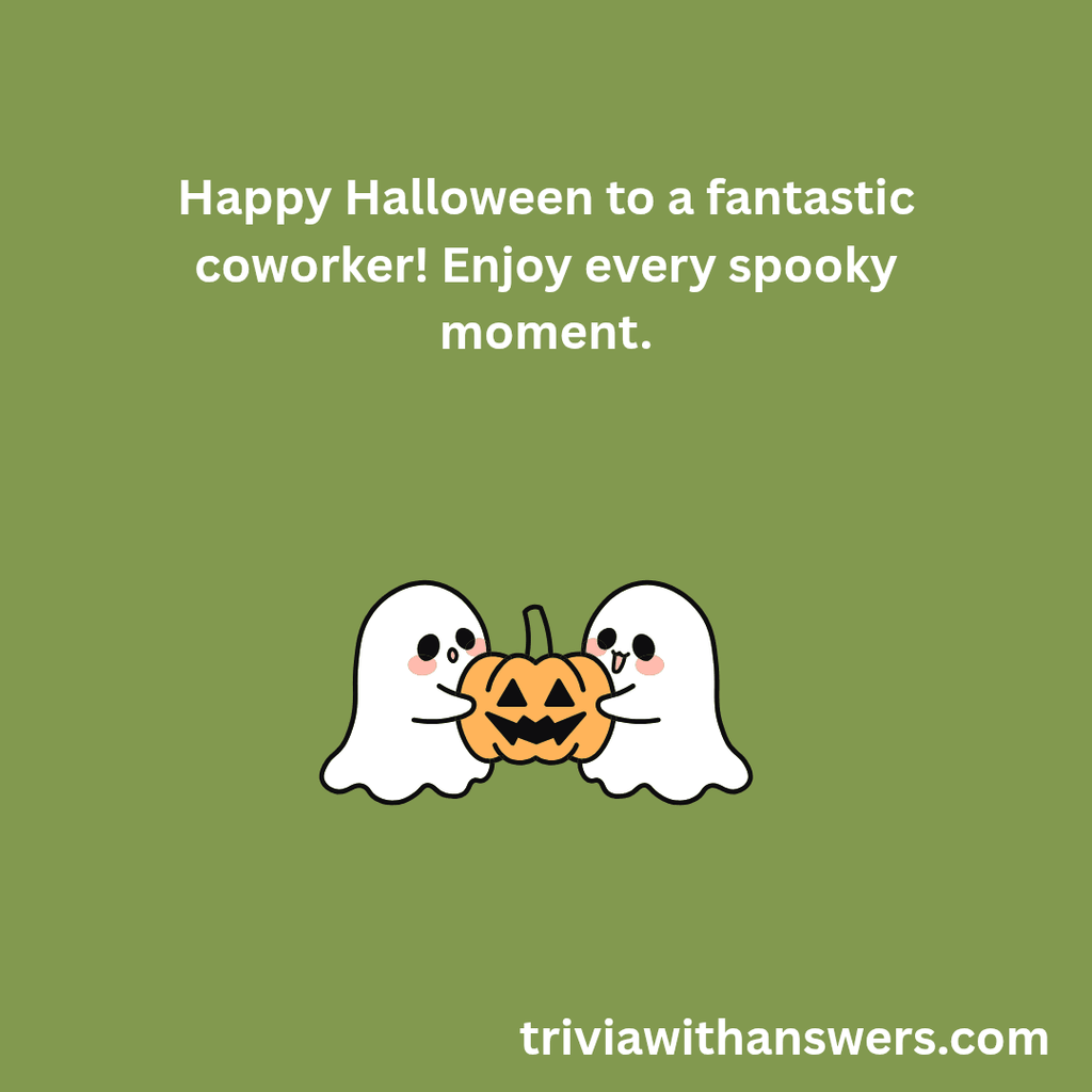 "Halloween Messages for Coworkers"
