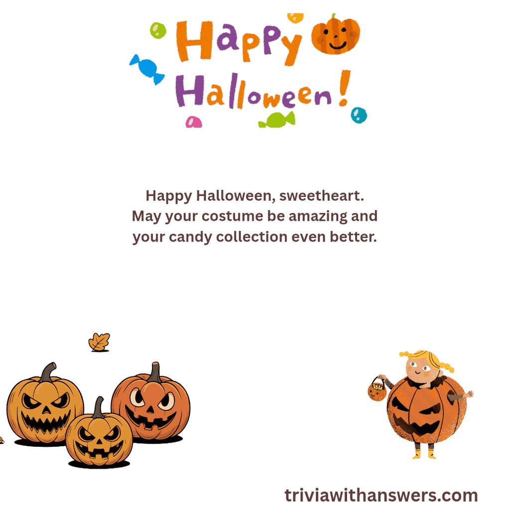 "Short Halloween Messages for Granddaughter"
