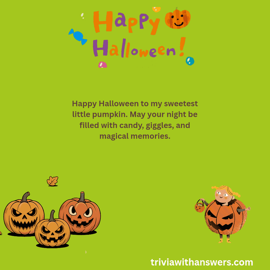 ""Short Halloween Messages for Granddaughter""