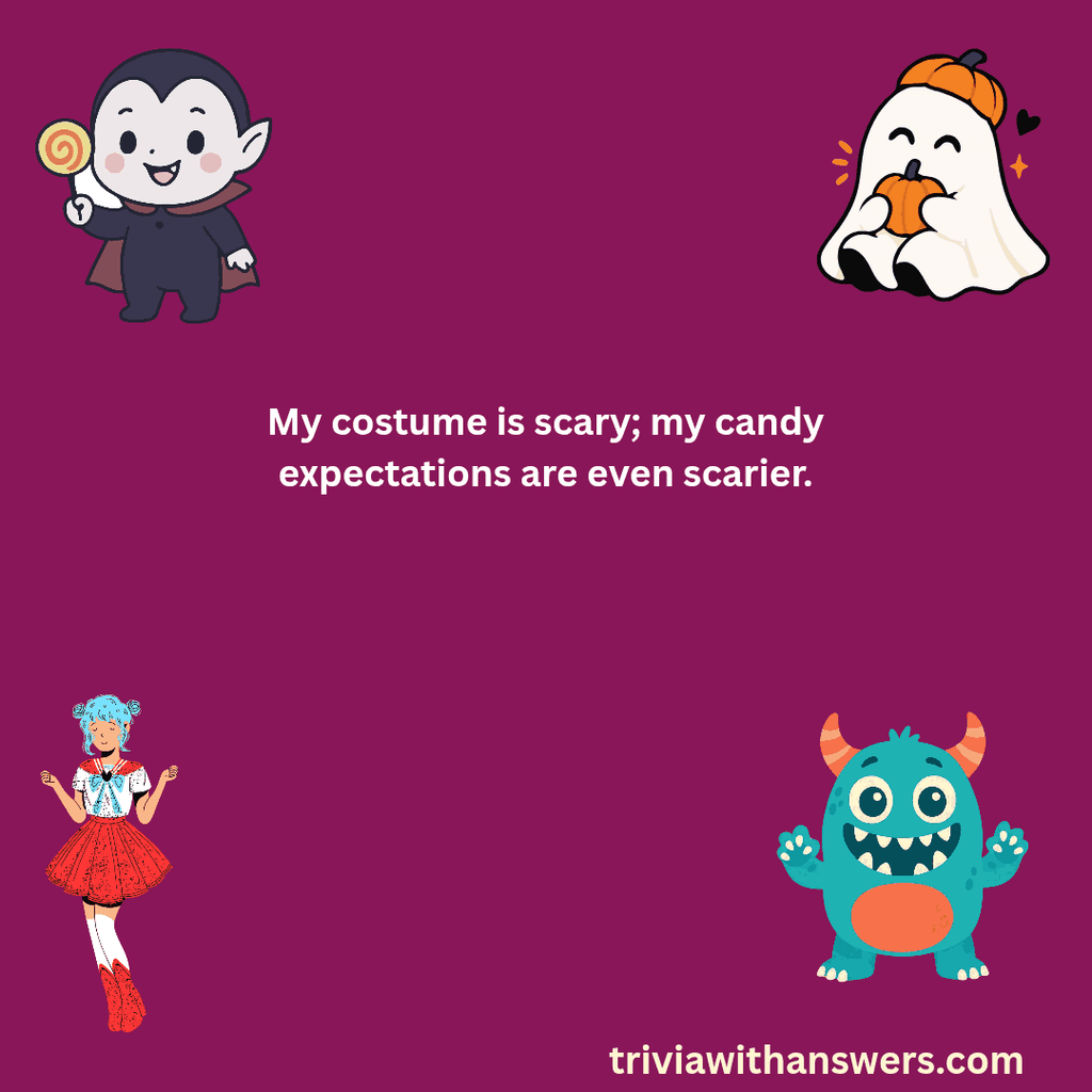 "Funny Trick or Treat Quotes"