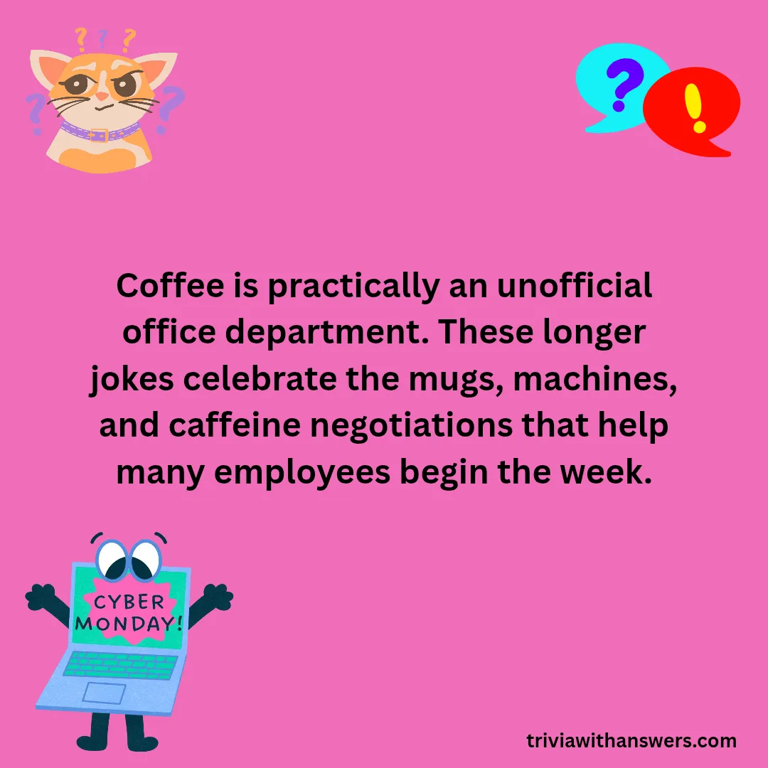 "Funny Monday Jokes for Work"