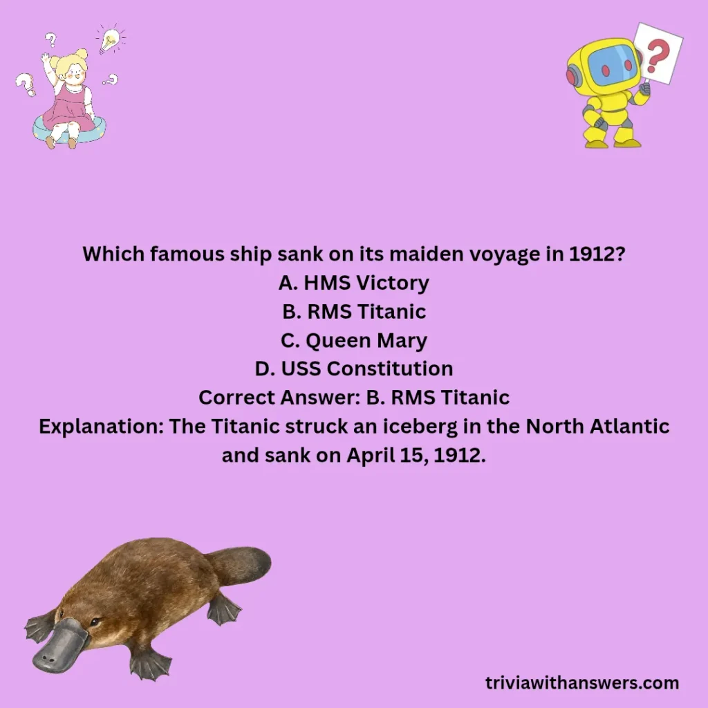 "Platypus Questions and Answers"