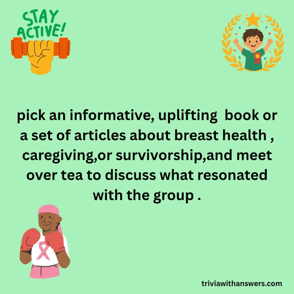 "Breast Cancer Awareness Month Activities Ideas"