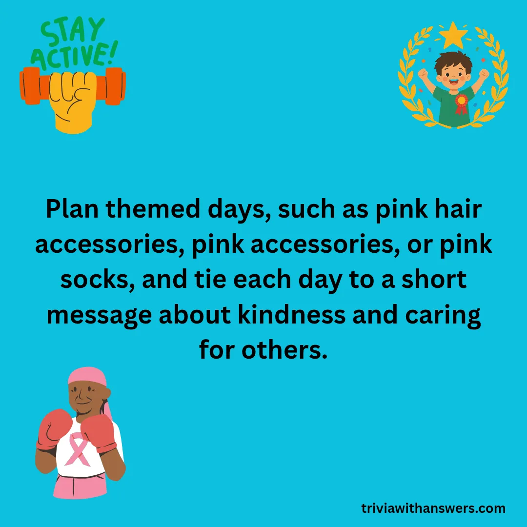"Breast Cancer Awareness Month Activities Ideas"