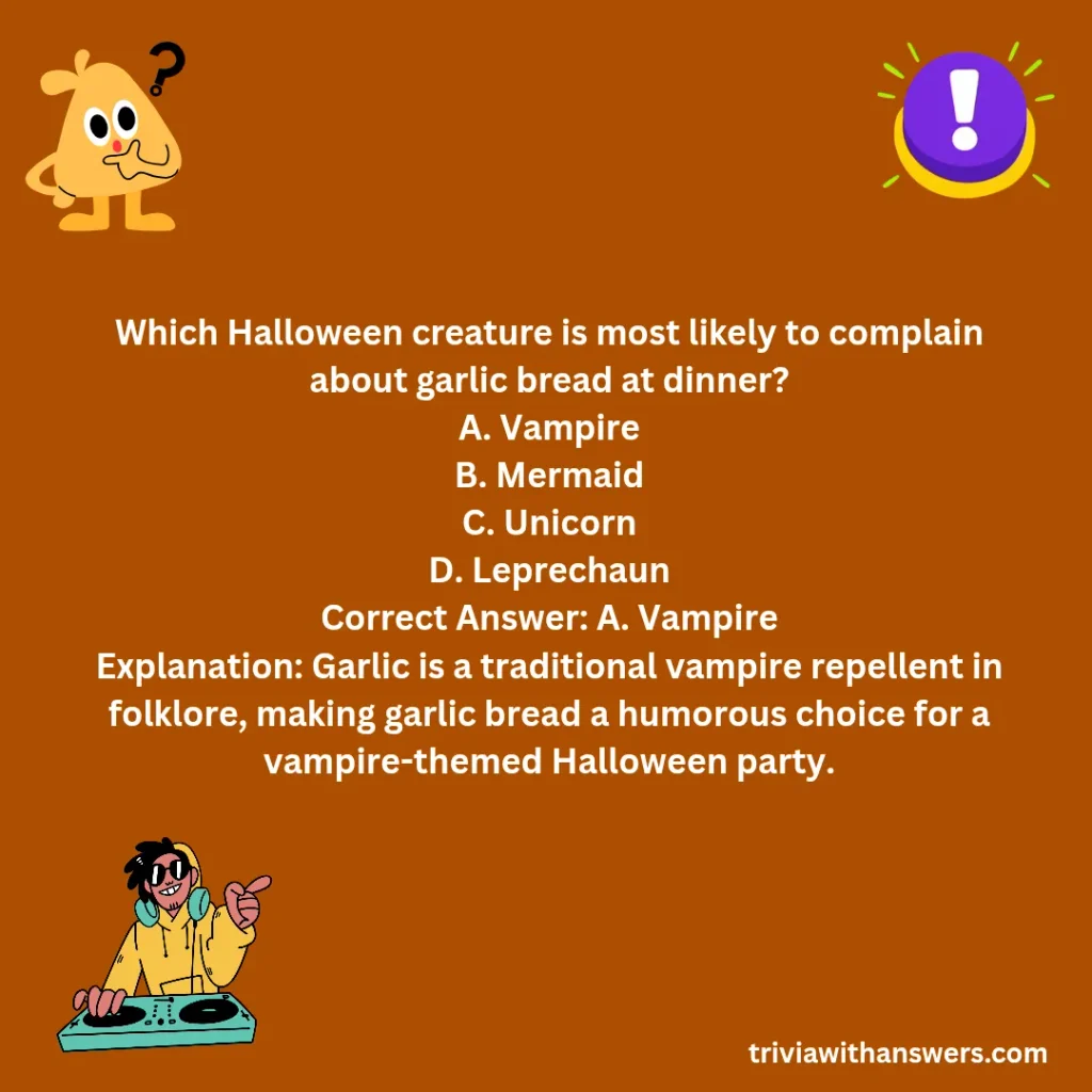 "Pop Culture Halloween Trivia Questions and Answers"