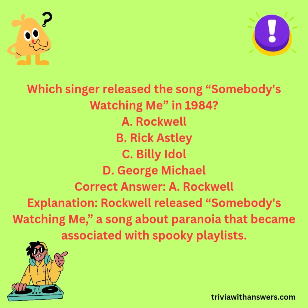 "Pop Culture Halloween Trivia Questions and Answers"