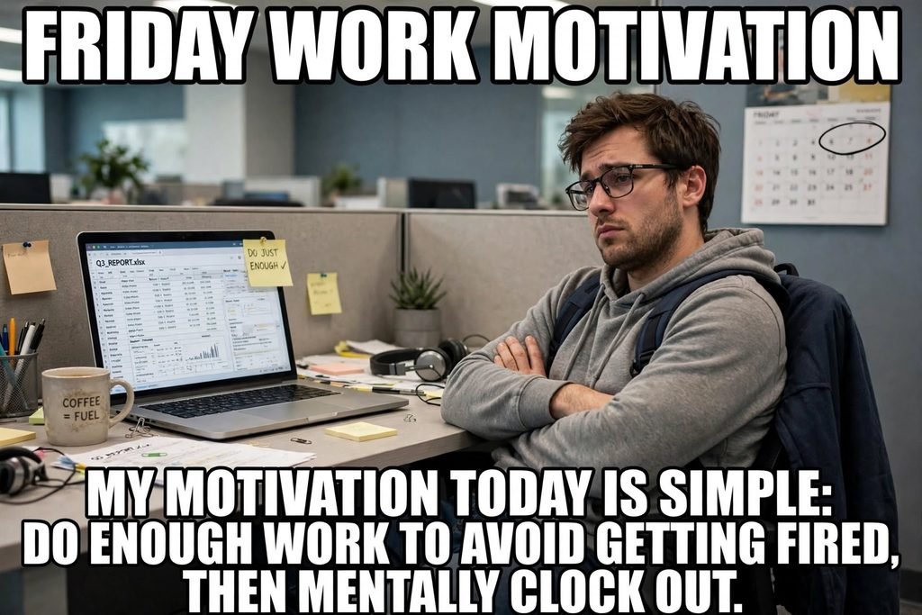 "Funny Friday Memes for Work "