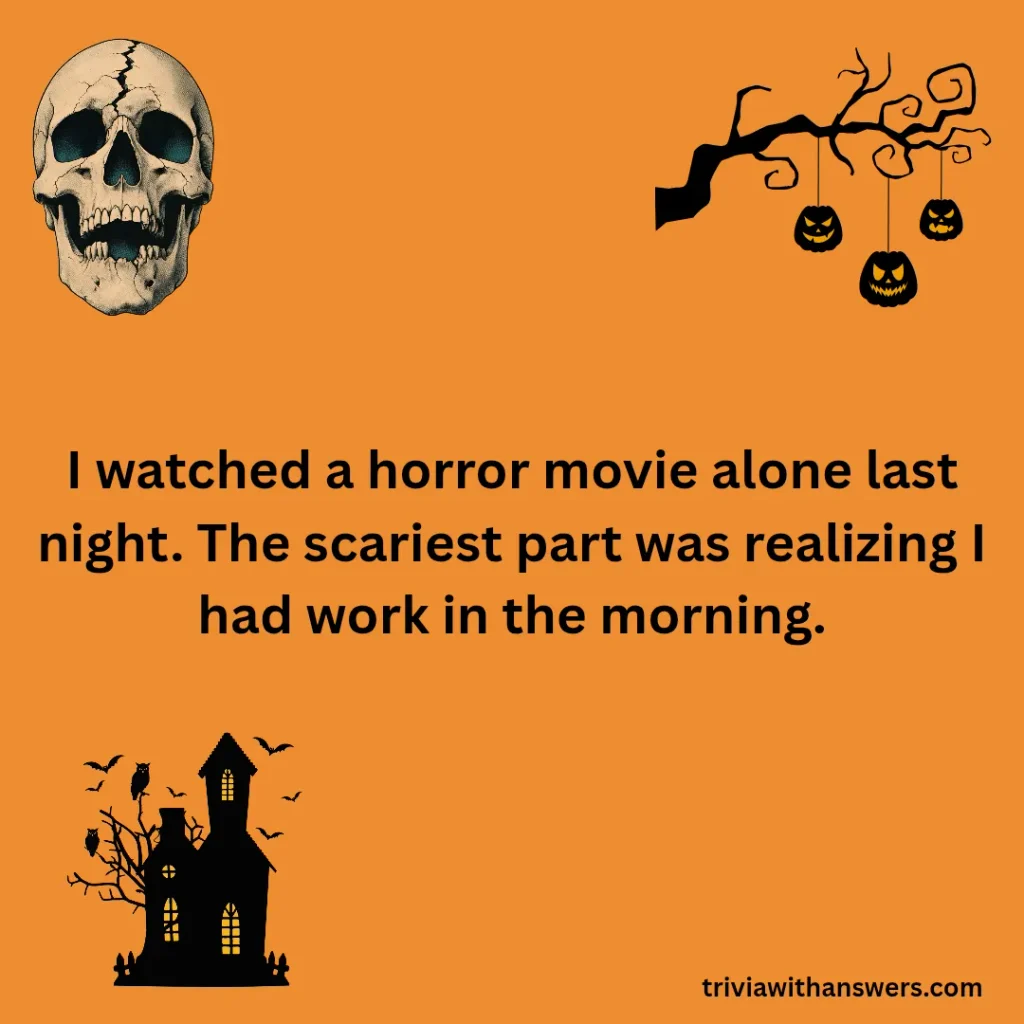 "Hilarious Horror Jokes for Adults "