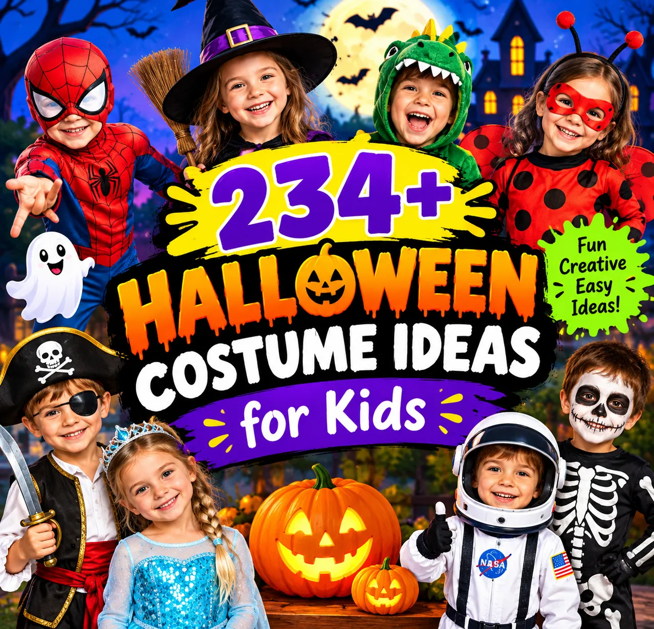 234+ Halloween Costume Ideas for Kids That Are Cute and Easy