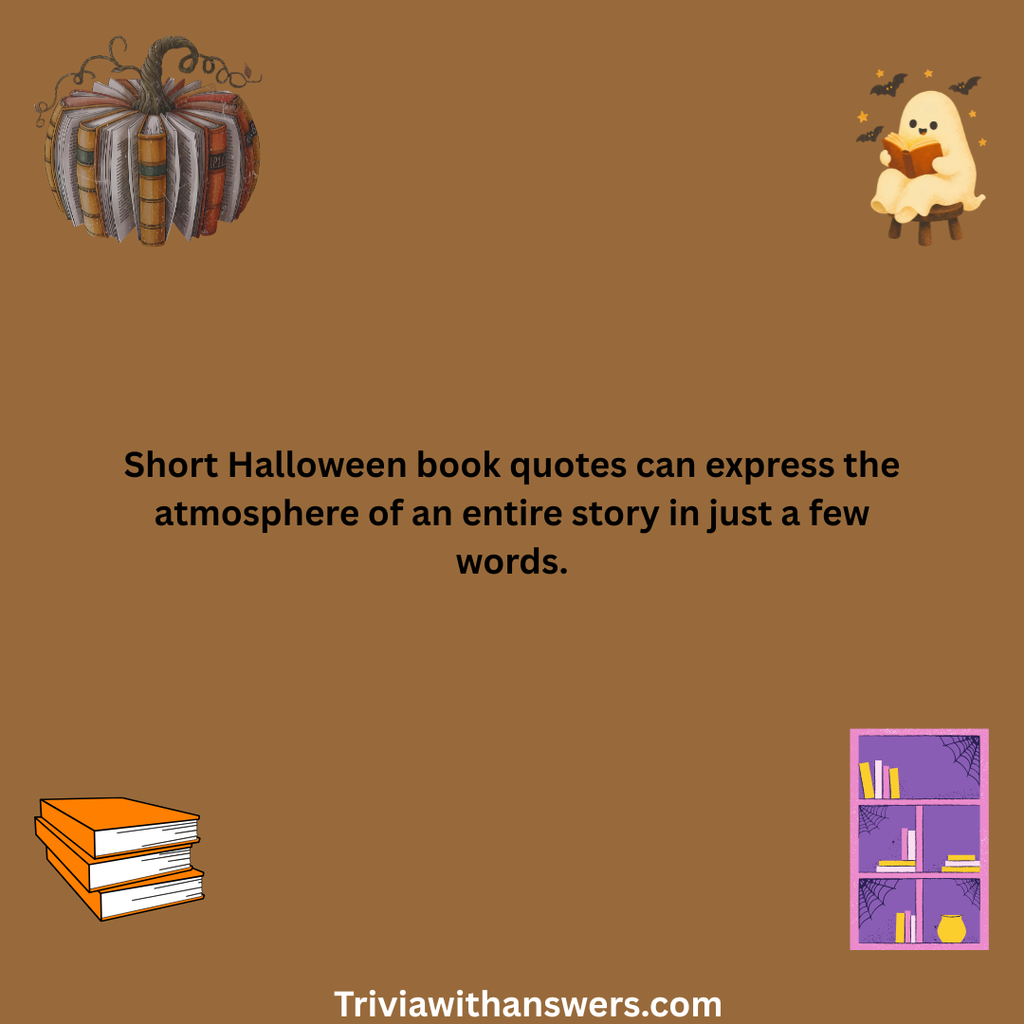 " Halloween Book Quotes"