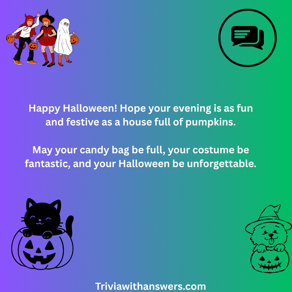 "Halloween Messages for Grandchildren"
