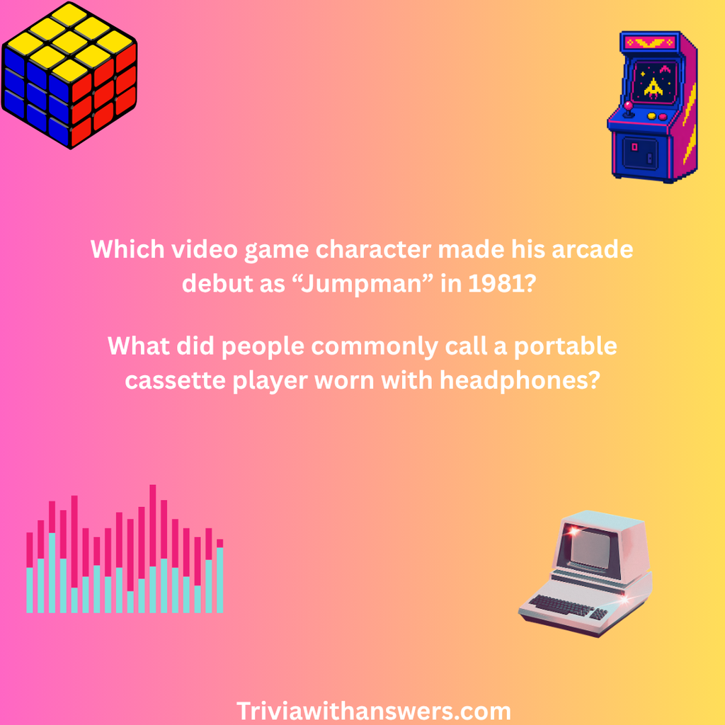 "1980s Trivia Questions and Answers"