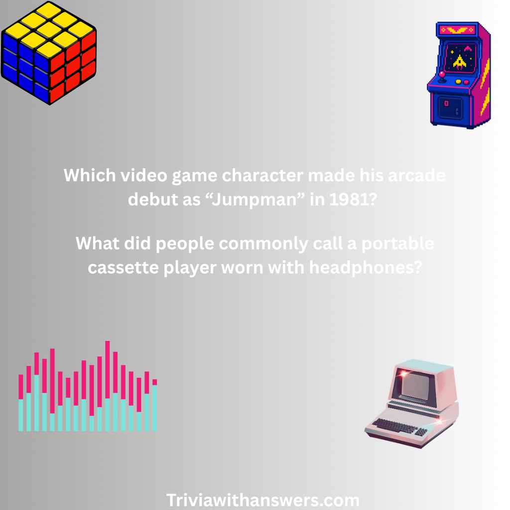 "1980s Trivia Questions and Answers"