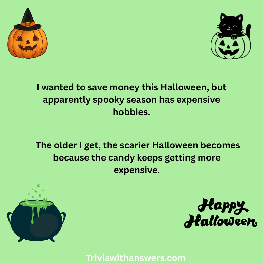 "Halloween Jokes One-Liners"