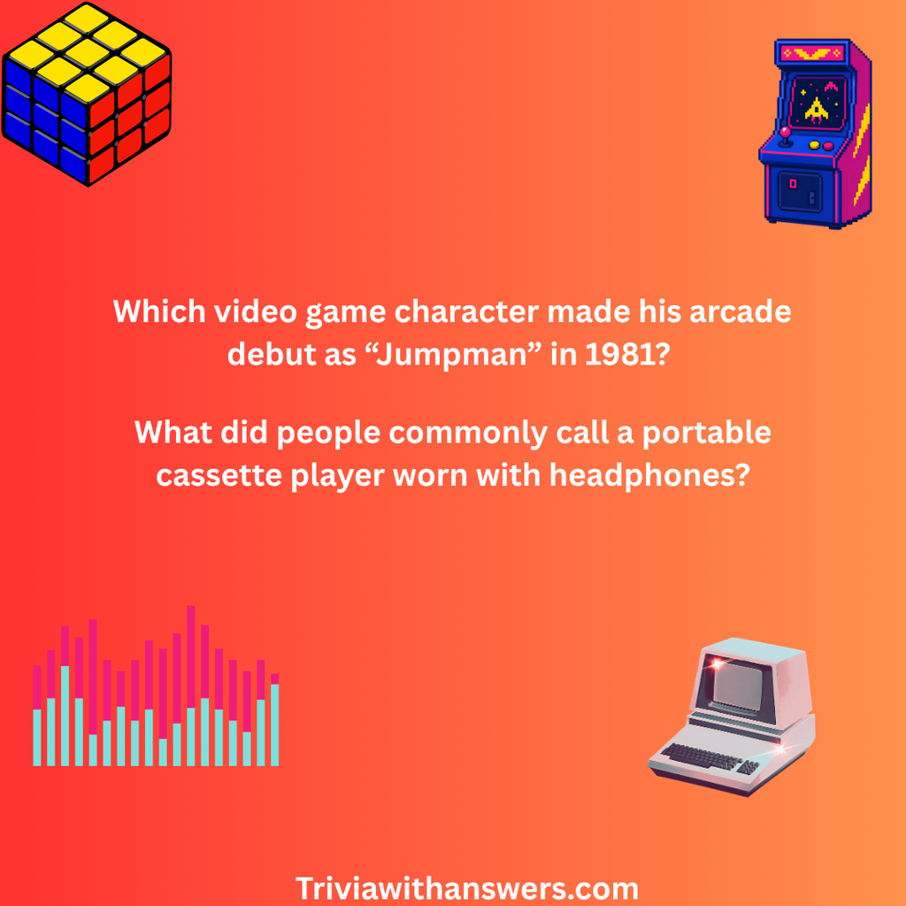 "1980s Trivia Questions and Answers"