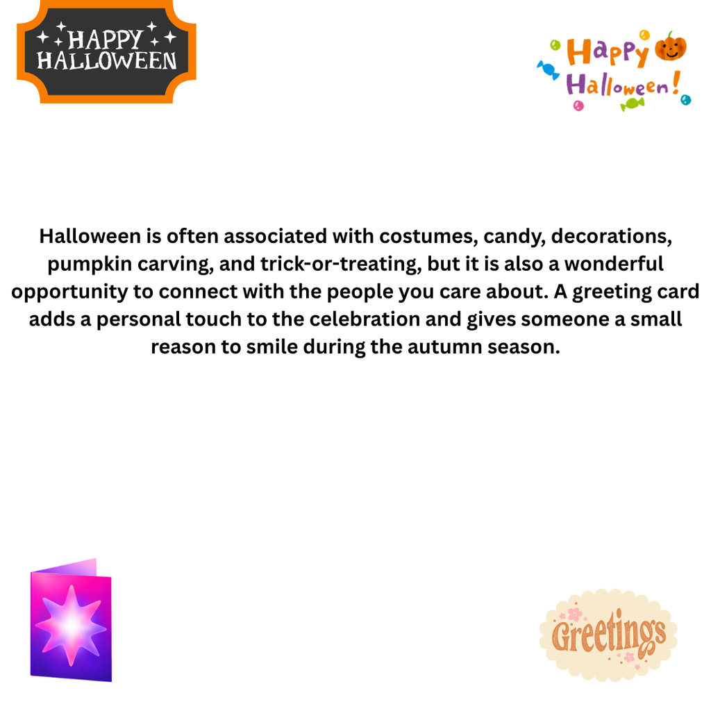 "Halloween Greeting Card Messages"
