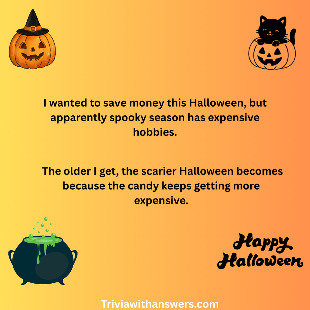 "Halloween Jokes One-Liners"