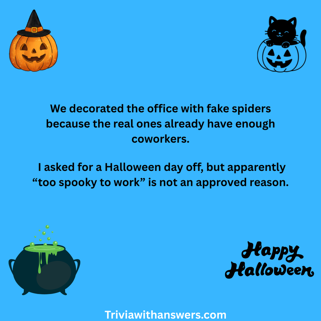 "Halloween Jokes for the Work"