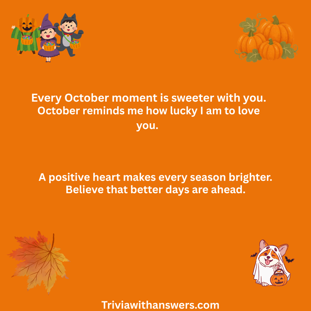 "October Riddles "