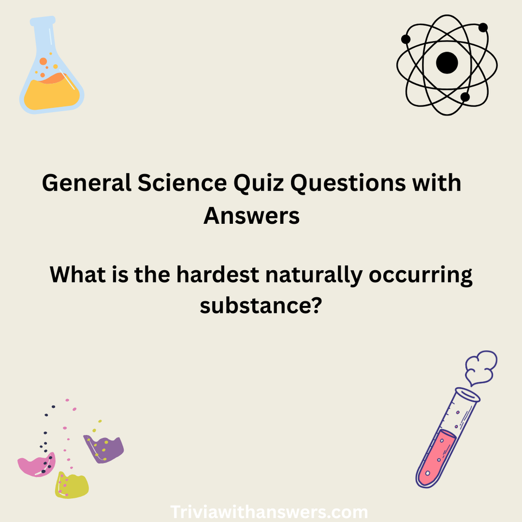 "Science Trivia Questions and Answers"