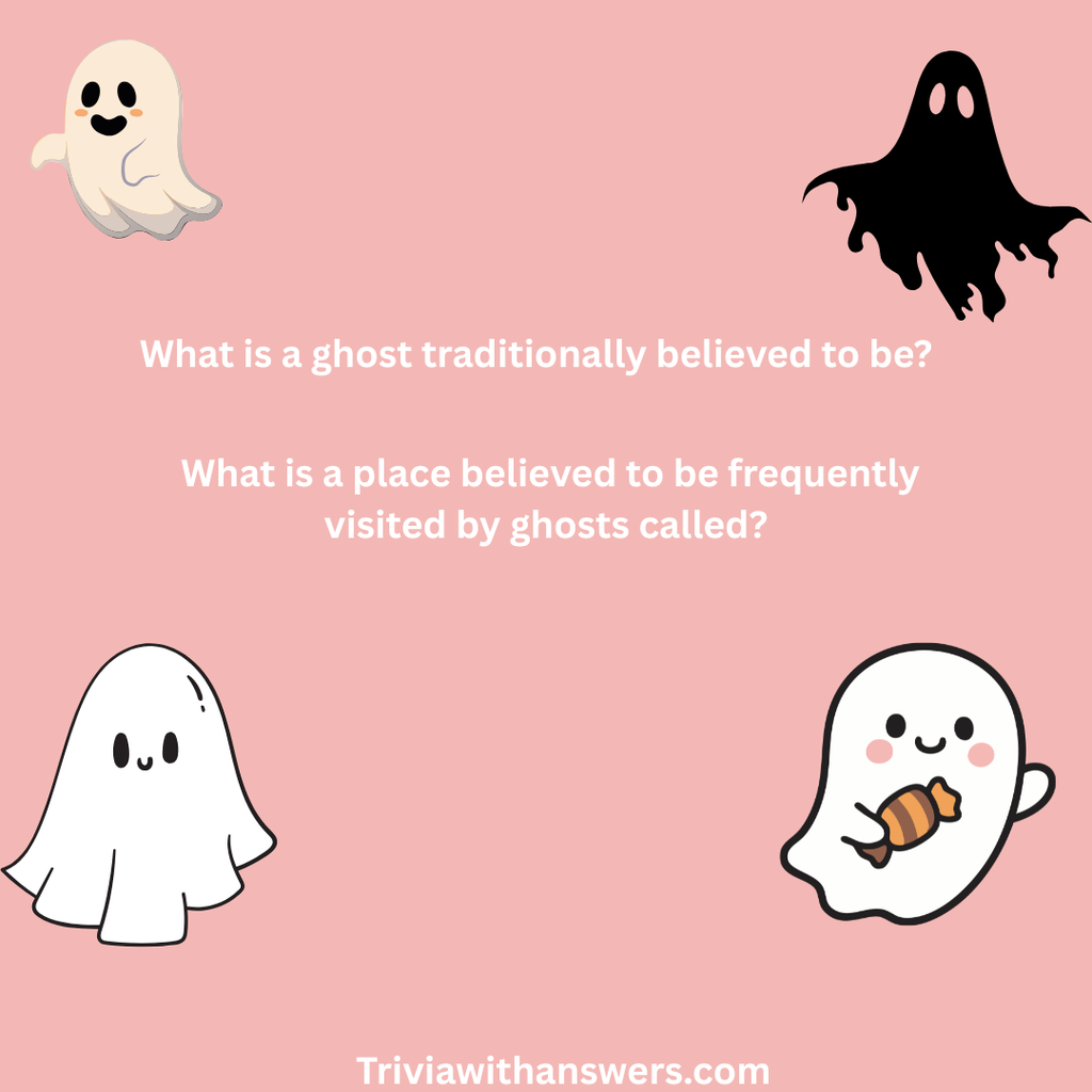 "Famous Ghost Stories and Literary Ghost Trivia Questions"