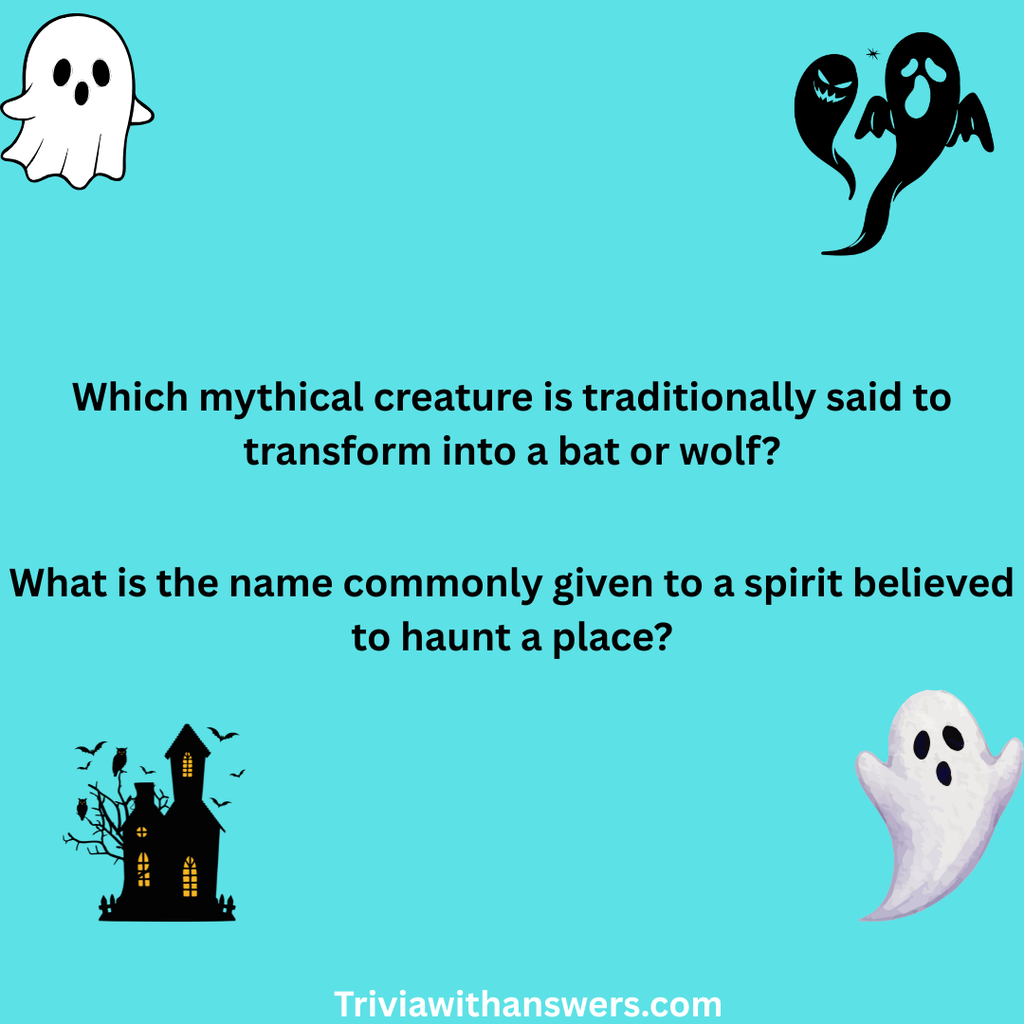 "Spooky Trivia Questions and Answers"