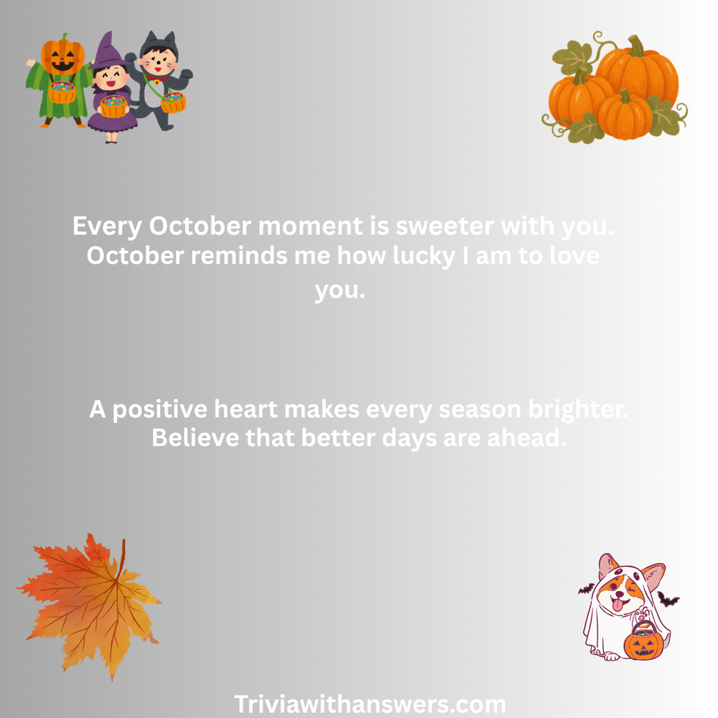 "October Riddles "