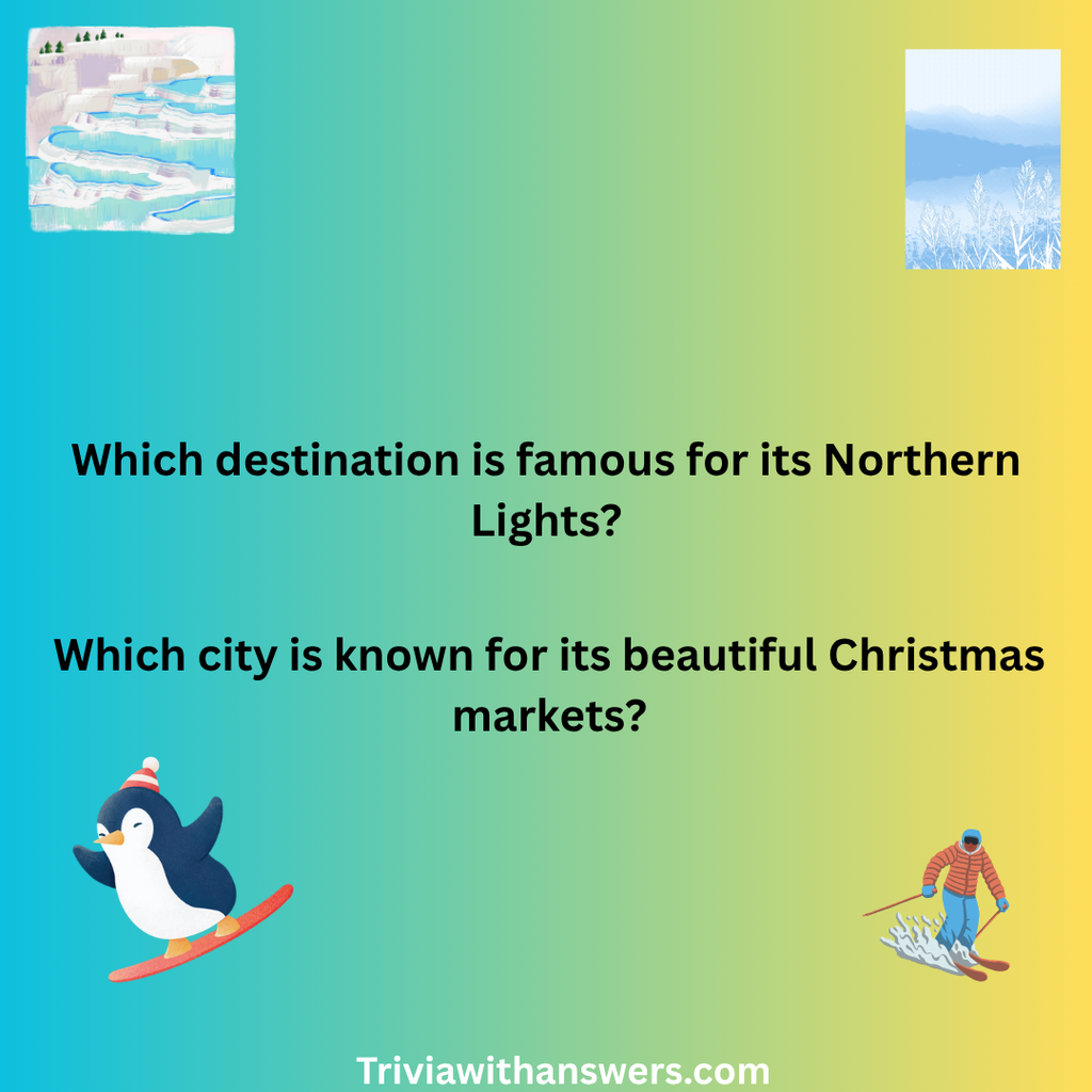"Winter Destinations Quiz"