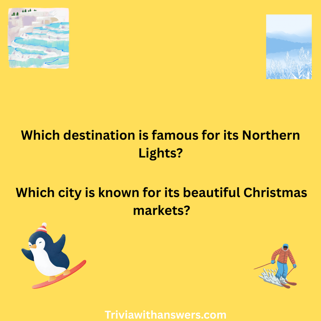 "Winter Destinations Quiz"