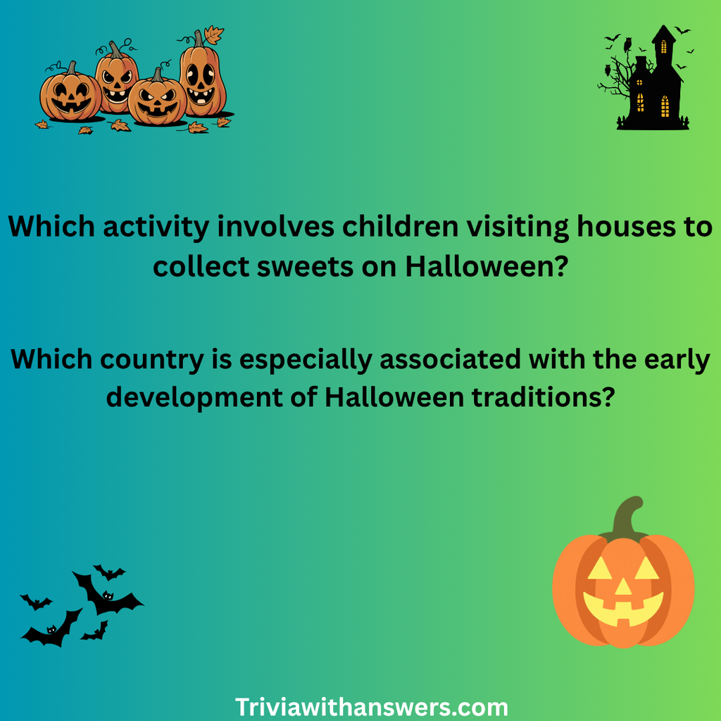 "Halloween History Trivia Questions and Answers "