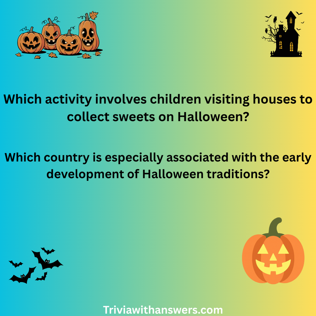 "Halloween History Trivia Questions and Answers "