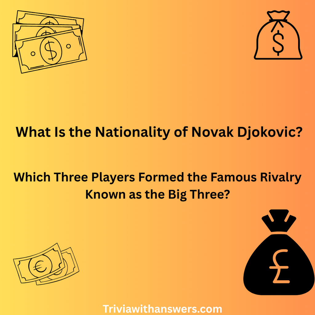 Novak Djokovic Records and Achievements Quiz Questions