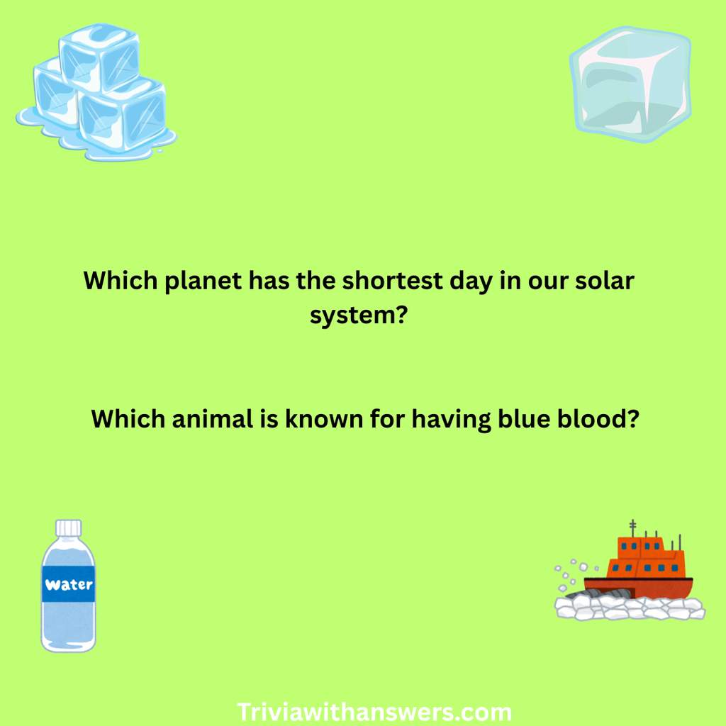 " Fun Icebreaker Trivia Questions and Answers"