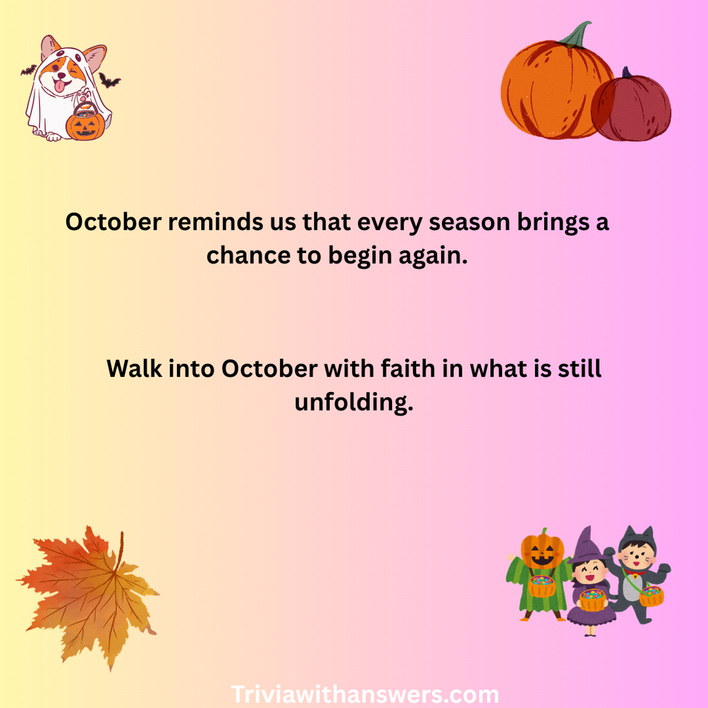"Inspirational October Quotes"