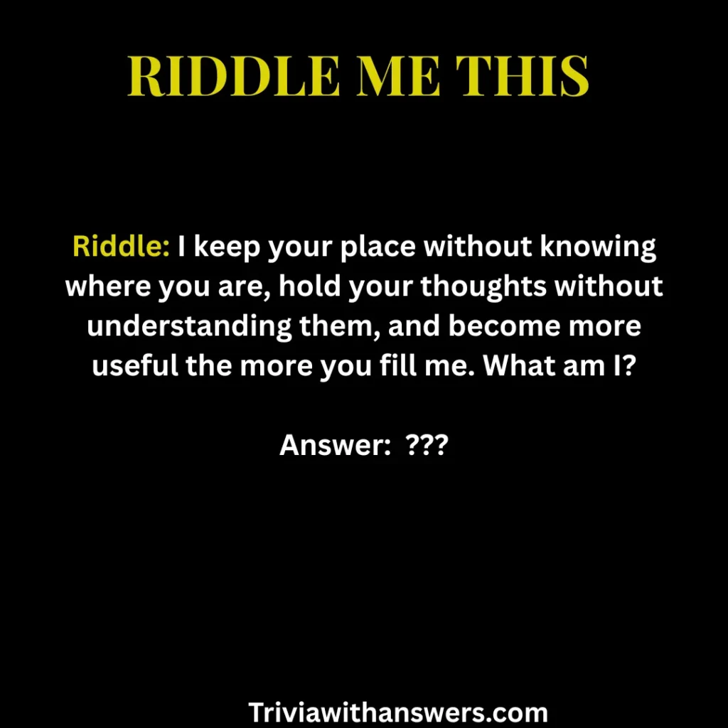"Very Hard Riddles About Nature and the World"